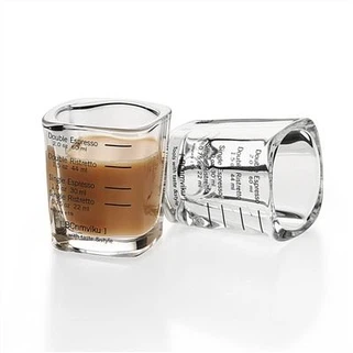 Τετράγωνη γυάλινη κούπα 1,5 oz
